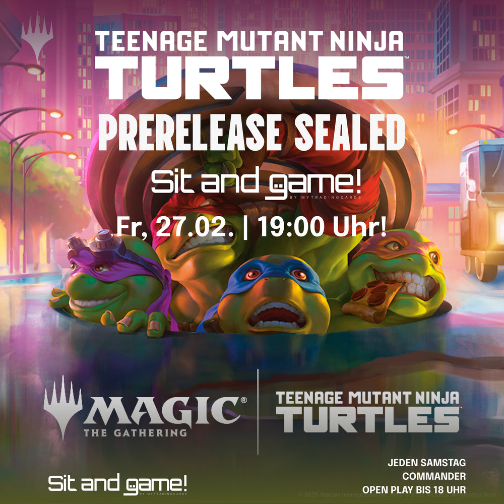 Prerelease Sealed Teenage Mutant Ninja Turtles 27.02.26