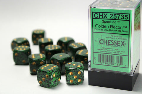 Chessex Specled 16mm Urban Camo Dice Block