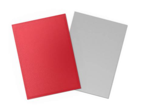 DS100 Matte Dual - Crimson & Silver