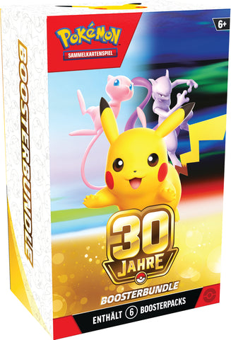Pokémon 30 Jahre Boosterbundle (deutsch)