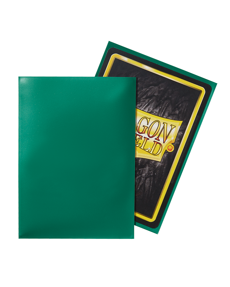 Dragon Shield Standard 100 Classic Green Sleeves