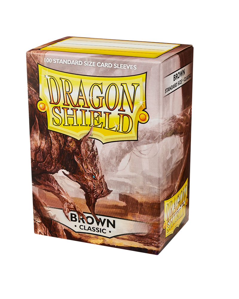 Dragon Shield Standard 100 Classic Brown Sleeves