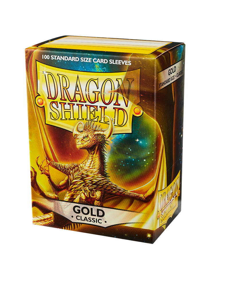 Dragon Shield Standard 100 Classic Gold Sleeves