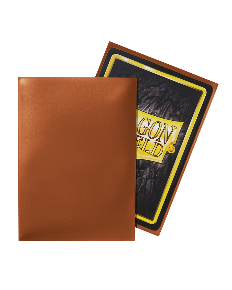 Dragon Shield Standard 100 Classic Copper Sleeves