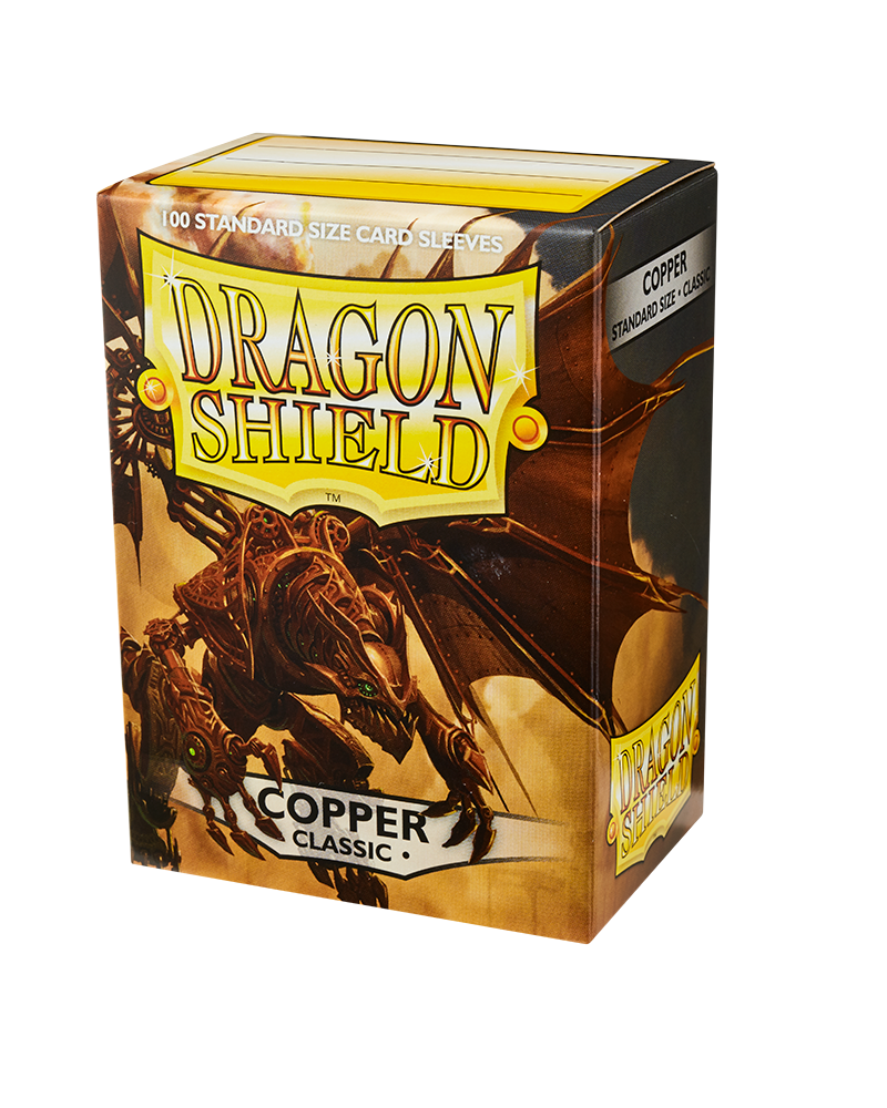 Dragon Shield Standard 100 Classic Copper Sleeves