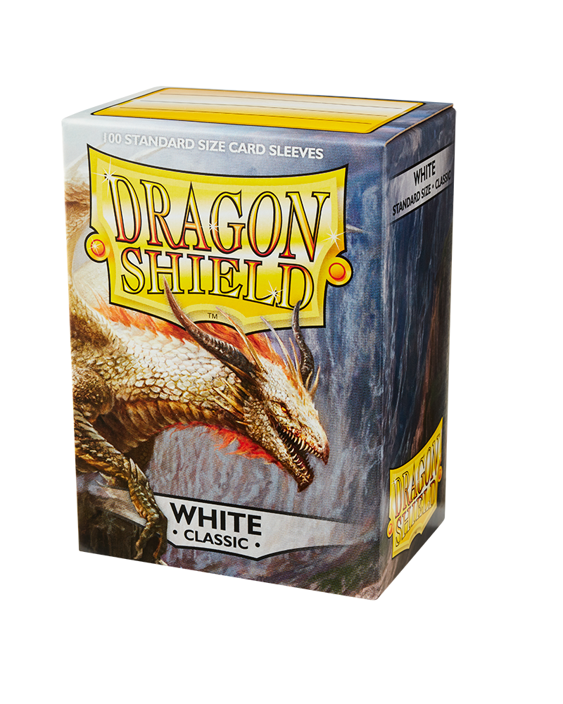 Dragon Shield Standard 100 Classic White Sleeves