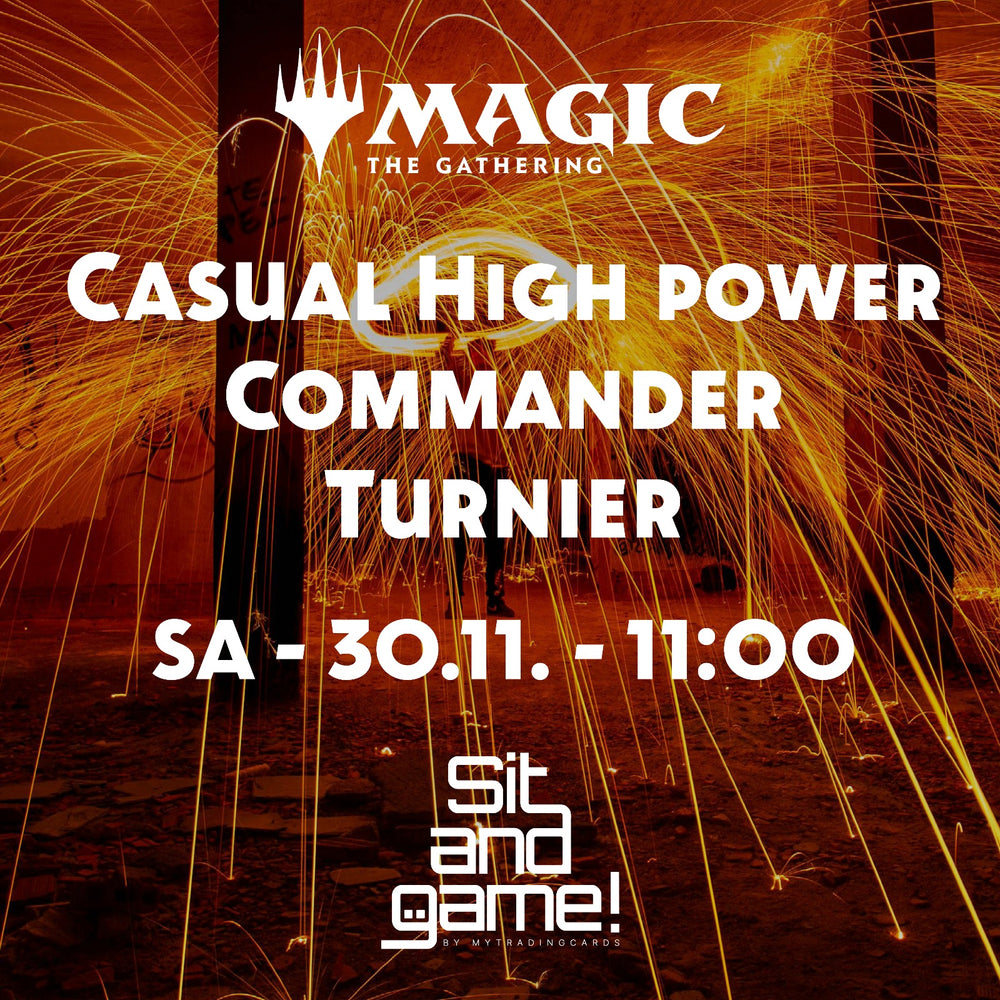 Casual High Power Commander Turnier 30.11.24