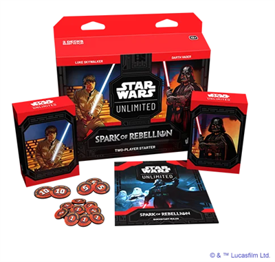 Star Wars: Unlimited - Spark of Rebellion Two-Player Starter (Englisch)