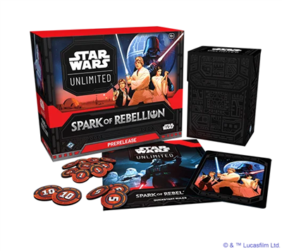 Star Wars: Unlimited - Spark of Rebellion Prerelease Box (Englisch)