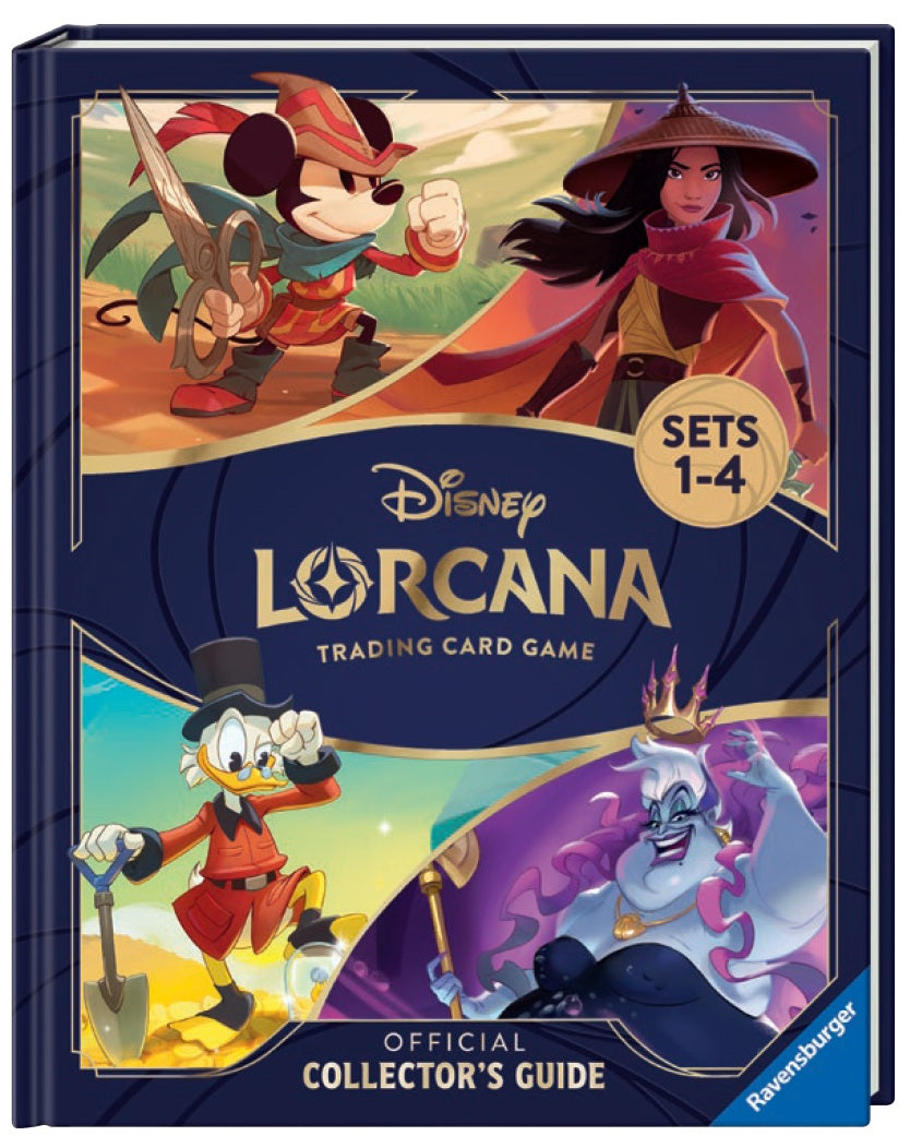 Disney Lorcana Der offizielle Collector’s Guide Sets 1-4 EN