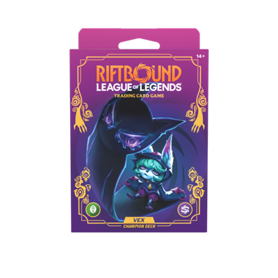 Riftbound: League of Legends TCG - Unleashed Champion Deck Vex (englisch)