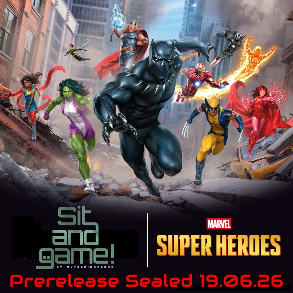 Prerelease Sealed Marvel Super Heroes 19.06.26
