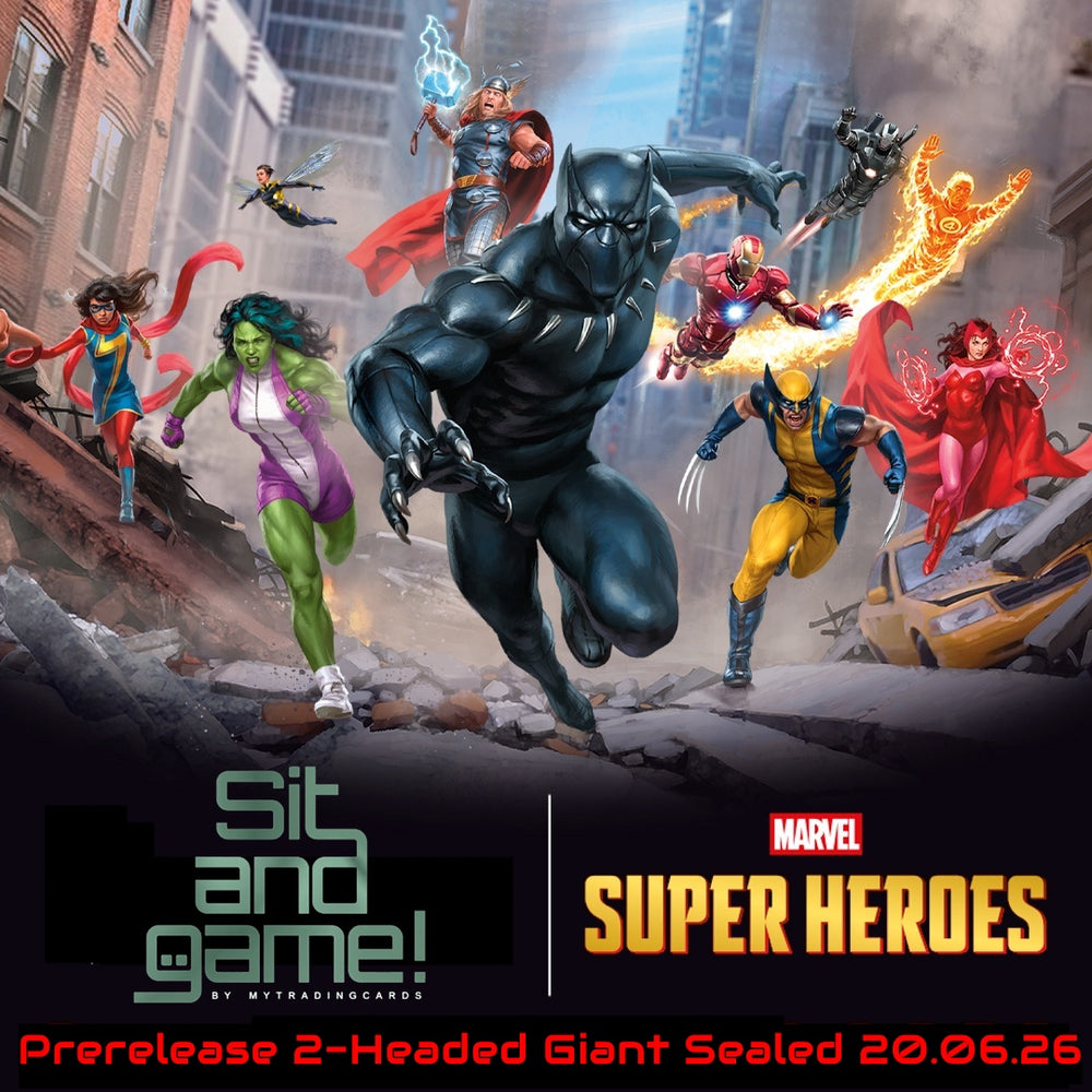 Prerelease Sealed 2-Headed Giant Marvel Super Heroes 20.06.26