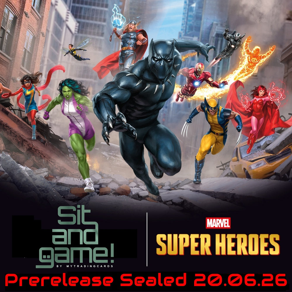 Prerelease Sealed Marvel Super Heroes 20.06.26