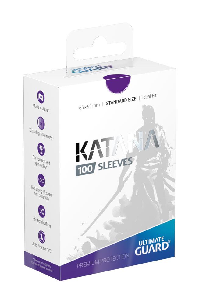 Ultimate Guard Katana Sleeves 100 Standard Purple