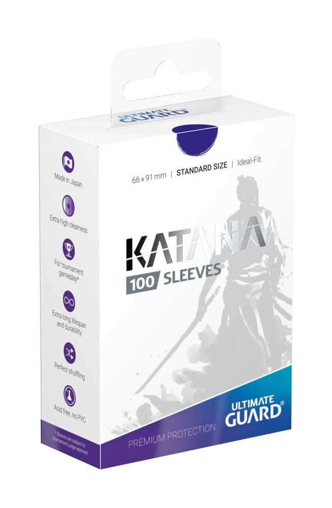 Ultimate Guard Katana Sleeves 100 Standard Blue