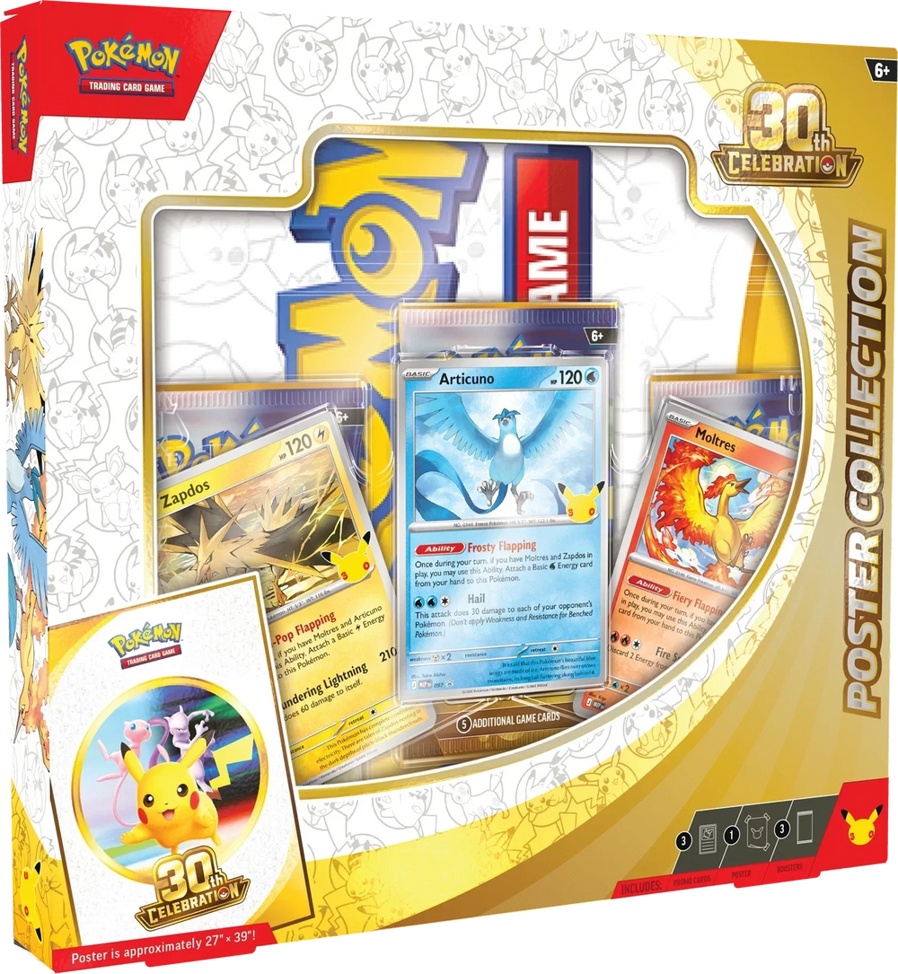 Pokémon 30 Jahre Poster Kollektion (deutsch)