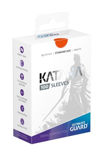 Ultimate Guard Katana Sleeves Standard 100 Orange