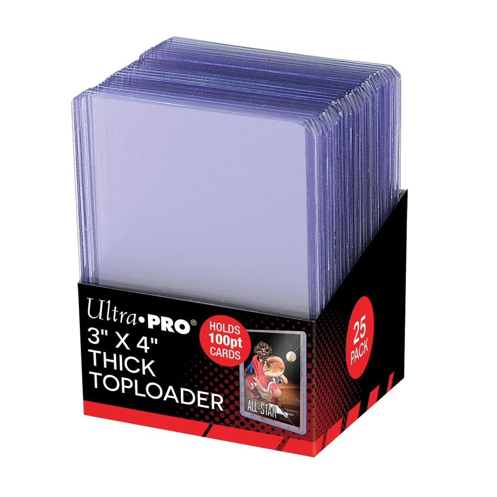 Ultra Pro 3"x4" Thick Toploader 100pt 25 Stück