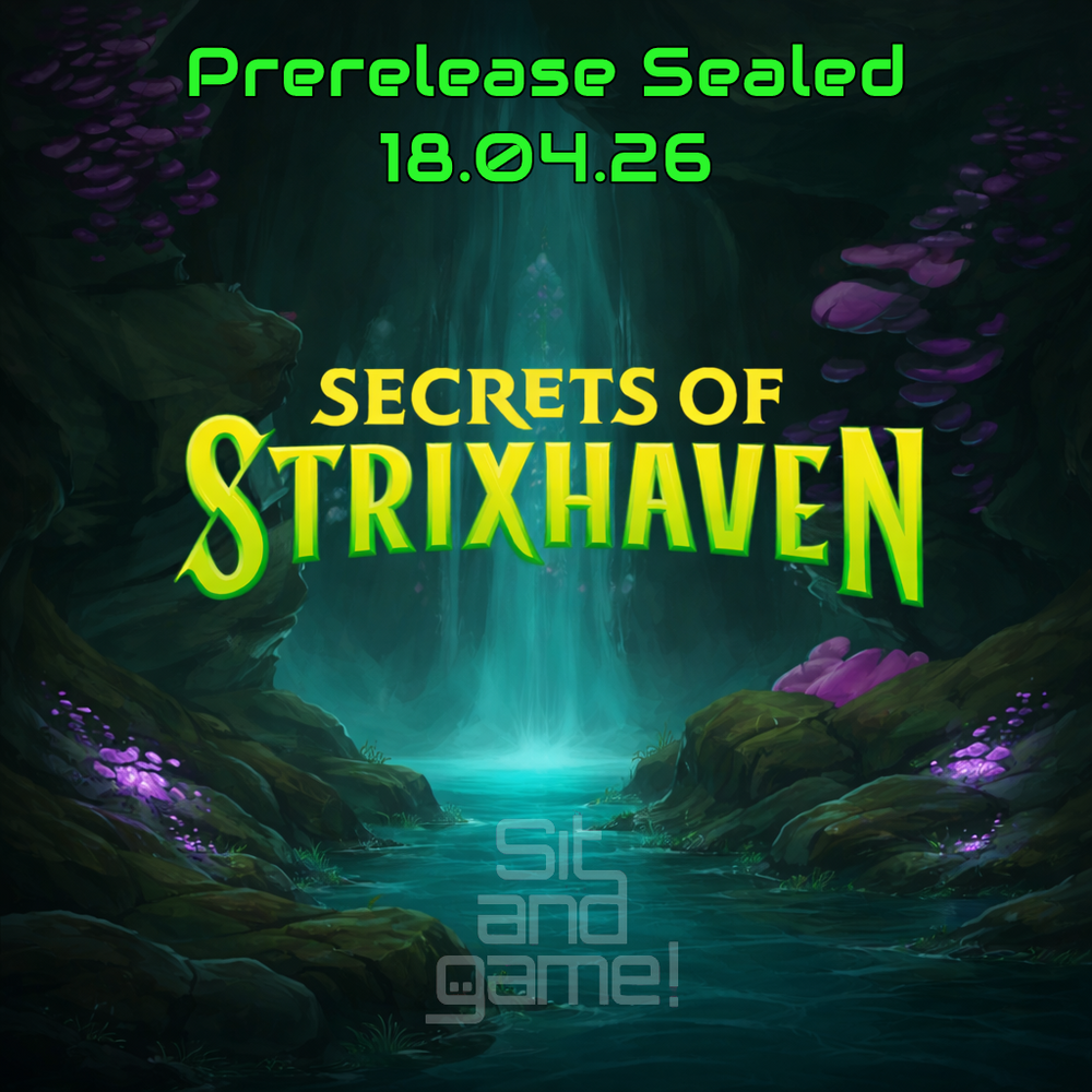 Prerelease Sealed Secrets of Strixhaven 18.04.26