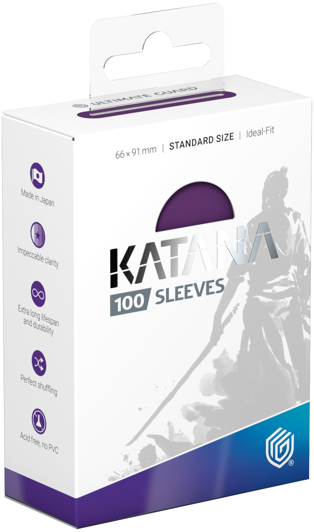 Ultimate Guard Katana Sleeves 100 Standard Iris Bloom