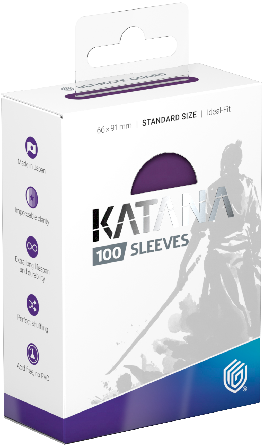 Ultimate Guard Katana Sleeves 100 Standard Iris Bloom
