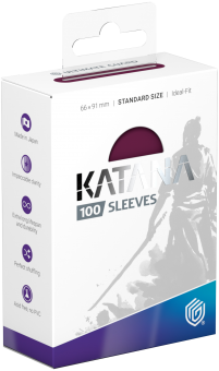 Ultimate Guard Katana Sleeves 100 Standard Radiant Plum