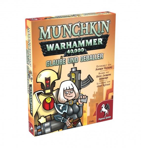 MunchkinWarhammer 40.000: Glaube und Geballer [Erweiterung]