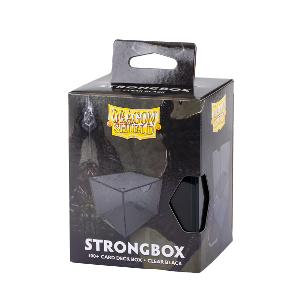 Dragon Shield Strongbox - Clear Black