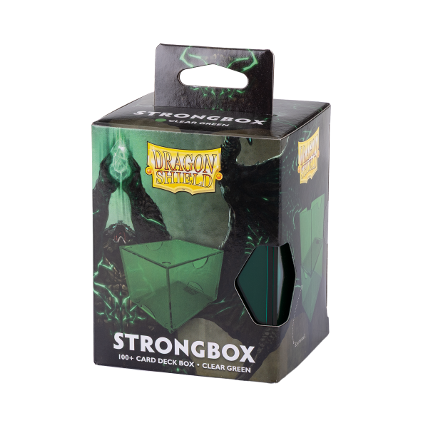 Dragon Shield Strongbox - Clear Green