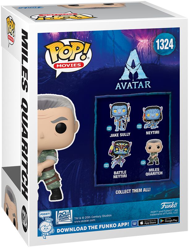 AVATAR POP! Miles Quaritch 9 cm