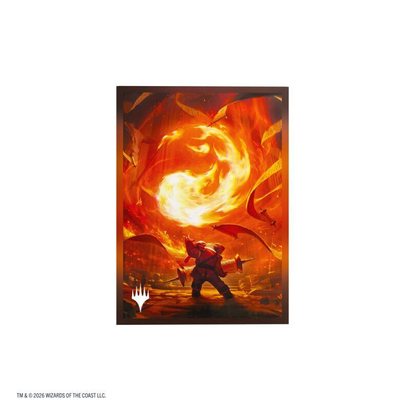 Gamegenic | Secrets of Strixhaven - Mountain | Premium Art Sleeves