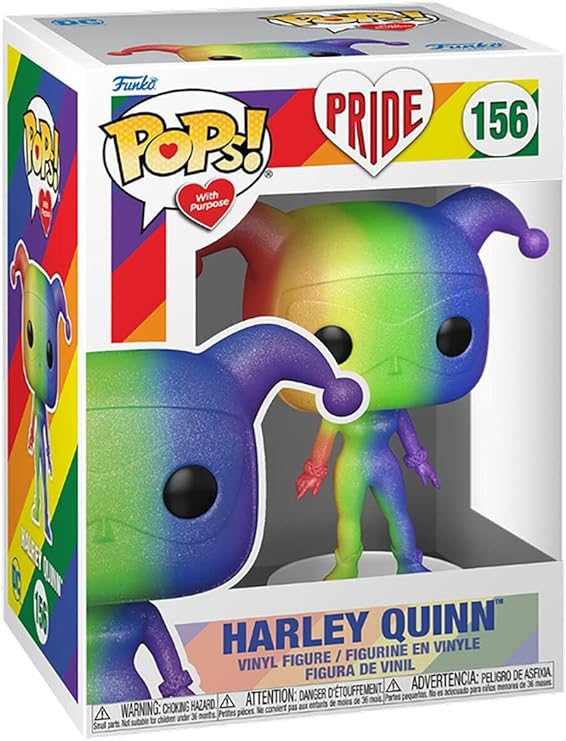 DC Super Heroes Pride POP! Harley Quinn 9 cm