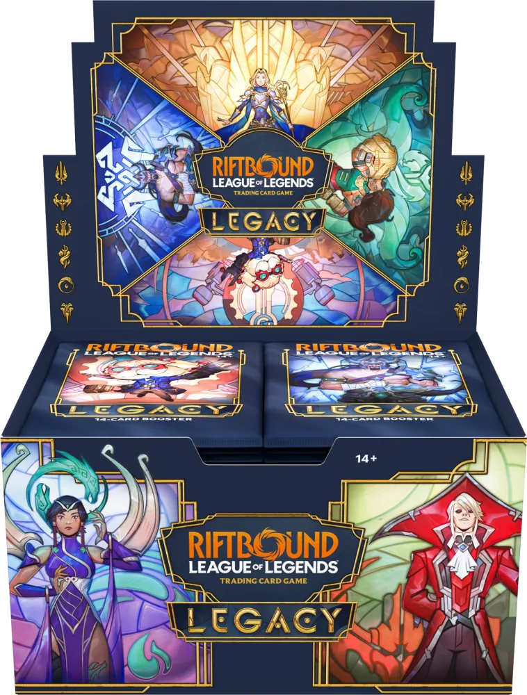 Riftbound: League Of Legends TCG | Legacy | Booster Display (EN))