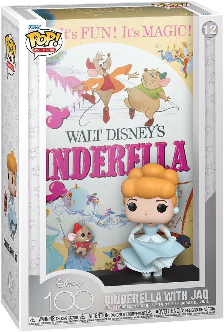 Funko Spielfigur Walt Disney 100 Cinderella Cinderella With Jaq 12