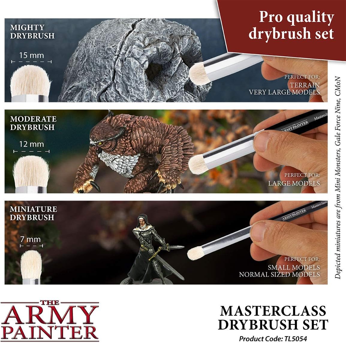 The Army Painter - Masterclass Dryrbush Set