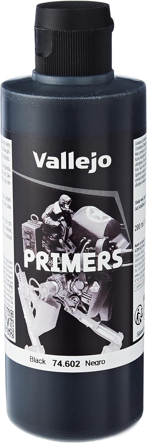 Vallejo - Surface Primer Black (200ml)