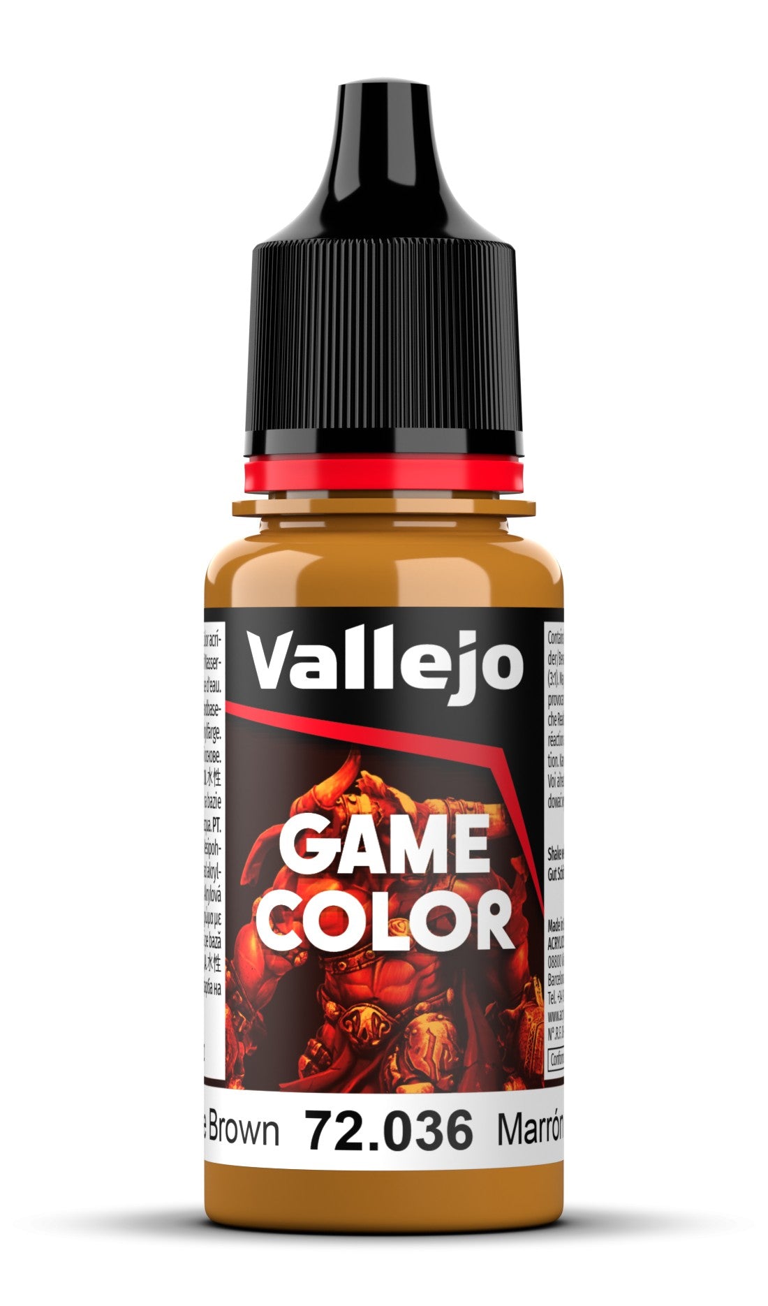 Vallejo - Bronze Brown 18 ml - Game Color