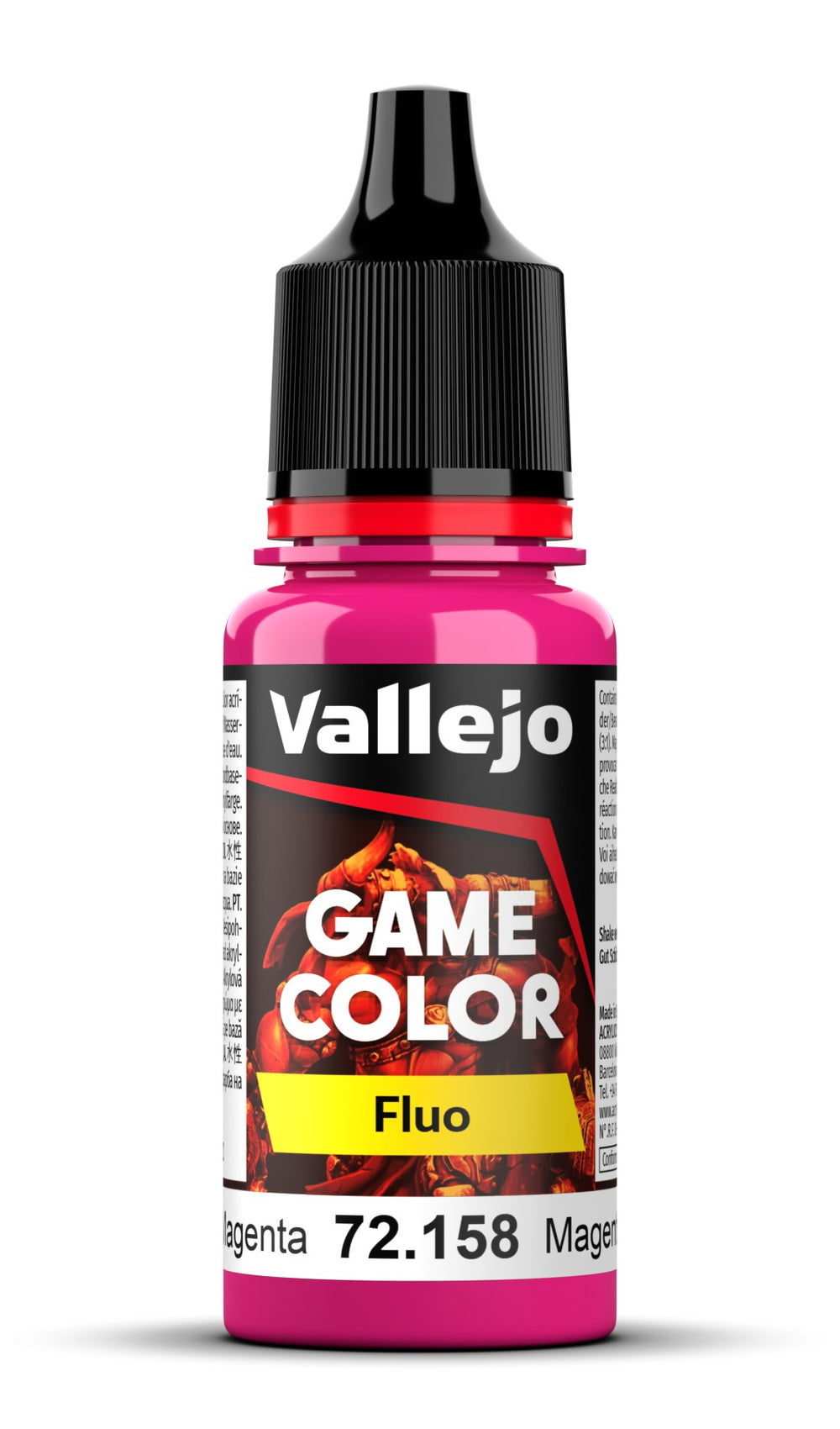 Vallejo - Fluorescent Magenta 18 ml - Game Fluo