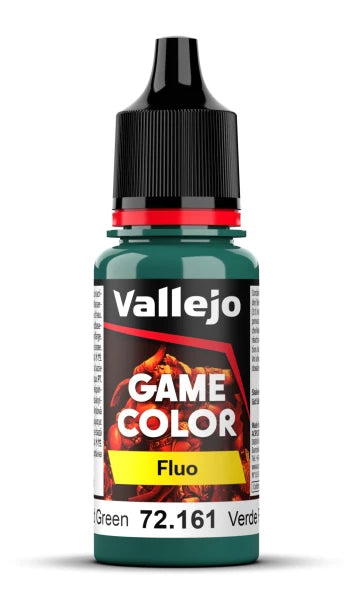 Vallejo - Fluorescent Cold Green 18 ml - Game Fluo