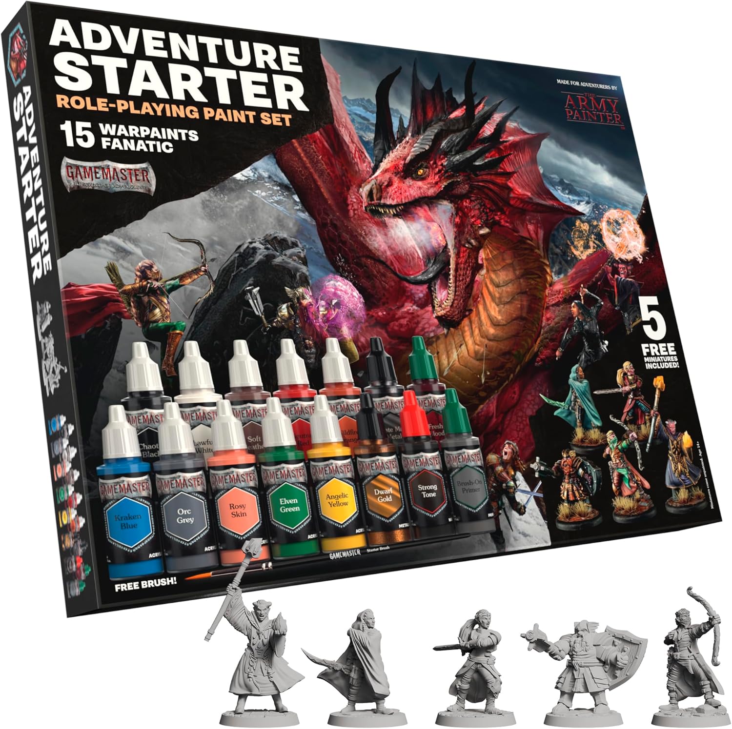 The Army Painter, GameMaster: Adventure Starter Role-Playing Paint Set