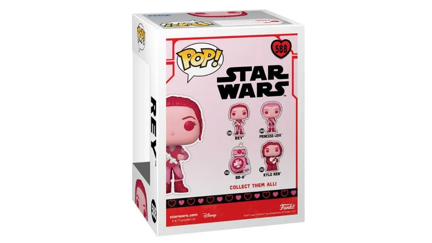 Star Wars POP! Rey 9 cm Love Edition