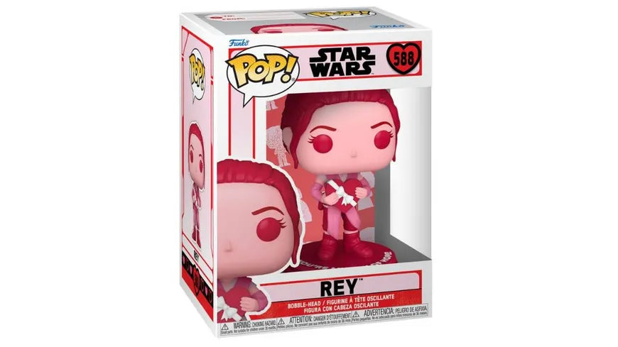 Star Wars POP! Rey 9 cm Love Edition