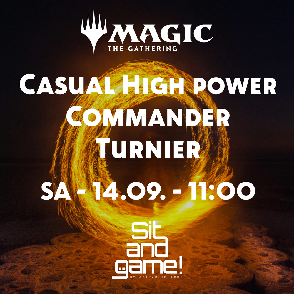 Casual High Power Commander Turnier 14.09.24