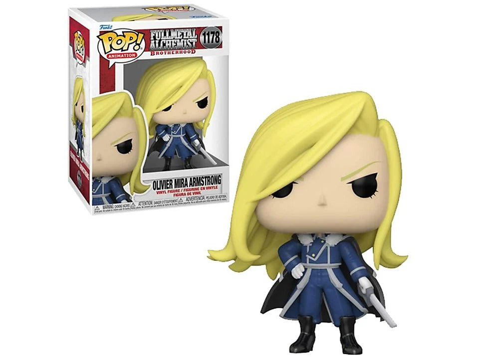 Fullmetal Alchemist Brotherhood POP! Olivier Mira Armstrong 9 cm