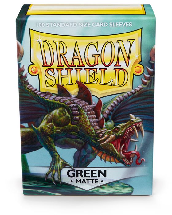 Dragon Shield Standard 100 Green Matte