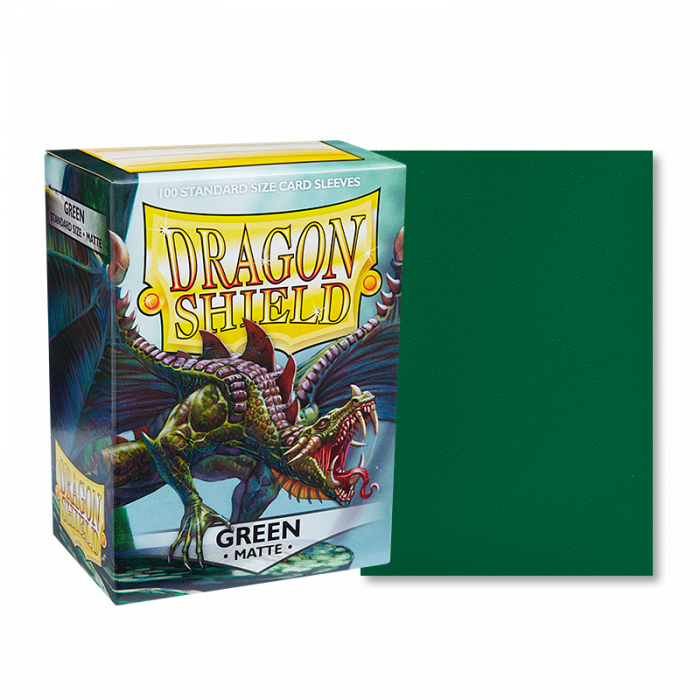 Dragon Shield Standard 100 Green Matte