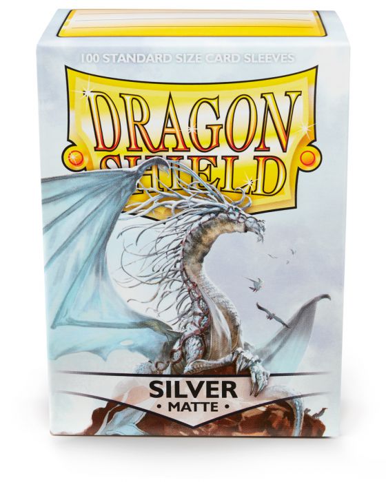 Dragon Shield Standard 100 Silver Matte