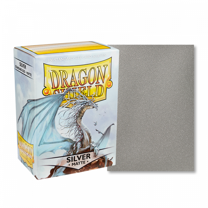 Dragon Shield Standard 100 Silver Matte