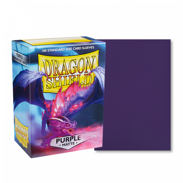 Dragon Shield Standard 100 Purple Matte